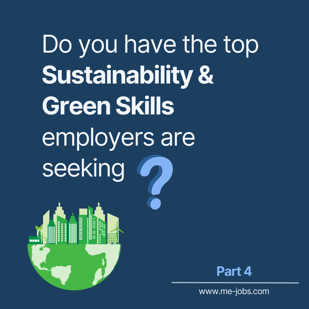 MENA Insights & Trends Part 4: Sustainability & Green Skills
